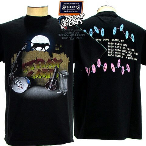 スタイルアイズ×ストレイキャッツ半袖Tee SE78298