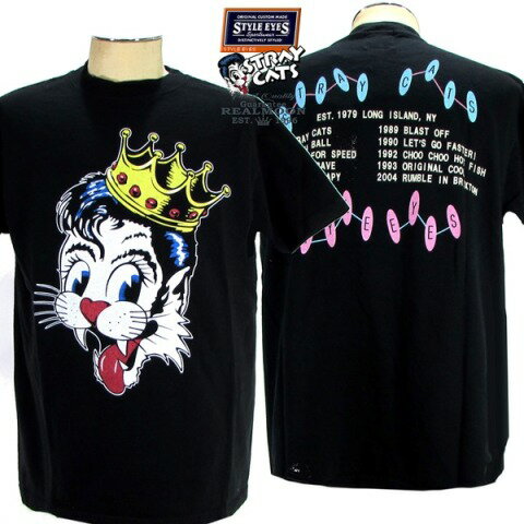 スタイルアイズ×ストレイキャッツ半袖Tee SE78299