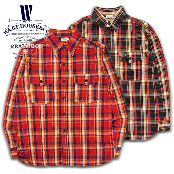 WAREHOUSE ネルシャツ No.WHS-3022G 