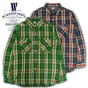 WAREHOUSE ネルシャツ No.WHS-3104C 