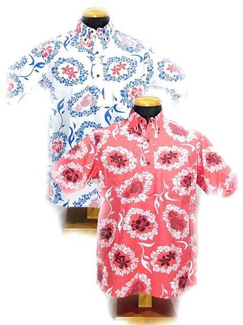 サンサーフ ハワイアン ボタンダウンプルオーバー シャツ（アロハシャツ） SS36962