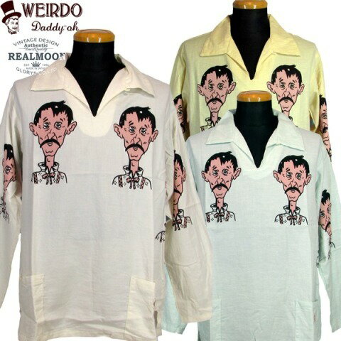 WEIRDO PULL OVER SHIRT 4EYEDOO-GLADHAND &Co.-