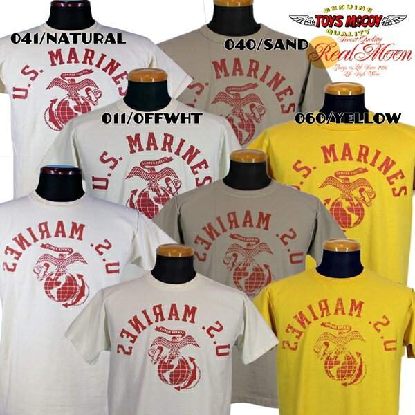 TOYS McCOY ミリタリー Tee No.TMC1719 "U.S.マリーンズ" トイズマッコイ 半袖 Tシャツ メンズファッション アメカジのサムネイル