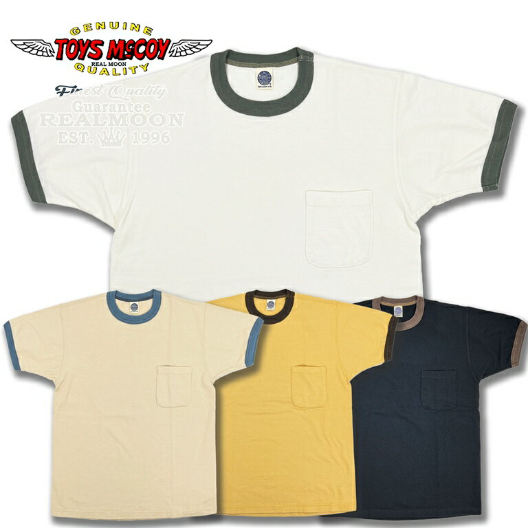 TOYS McCOY リンガーポケットTEE No.TMC2335C4 マックヒル スポーツウェア トイズマッコイ リンガーT ポケットT 半袖 Tシャツ メンズファッション アメカジ