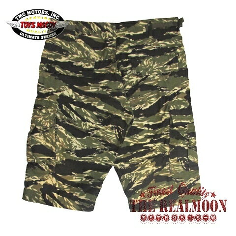 トイズマッコイ ミリタリー クロップド カーゴトラウザース タイガーストライプ TMP1702