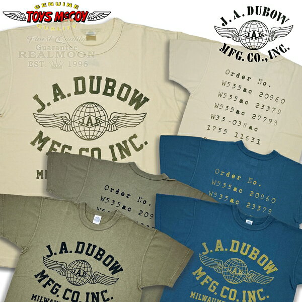 TOYS McCOY トイズマッコイ No.TMC2346 ミリタリーTシャツ "J.A.DUBOW MFG.CO.,INC" アメカジ