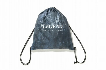 ビーレジェンド LAUNDRY BAG 【NAVY】 FREEサイズ ナップサック ウエイトリフティング 筋トレ ジム フィットネス