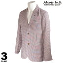 ▼ブランド：ALCOTT HILL アルコットヒル ▼素材：ポリエステル45% トリアセテート30% レーヨン25% 【附属】綿100% 【附属】綿100% 【附属】綿100% ▼生産国：日本製 ▼輸入・発売元：(株)アンジェロ・ジャパン ▼カラー：茶(25) グレー(35) オレンジ(75) ▼サイズ：46(M) 48(L) 50(LL) ▼商品寸法(メーカー公式 単位:cm) サイズ│M│L│LL 着丈　│70│71│75 肩幅　│44│46│50 身幅　│53│55│59 袖丈　│60│61│62 ※平置きにて計測しております。 ▼以下、予めご了承くださいませ▼ ※素材の特性、縫製により、同商品でも寸法に2〜3cmの誤差が生じる場合がございます。 ※お客様ご使用のモニターの設定により、商品画像と実際の商品との色味が異なって見える場合がございます。 ※○でも在庫切れの場合がございます。 ▼メーカー希望小売価格はメーカー商品タグに基づいて掲載しています。