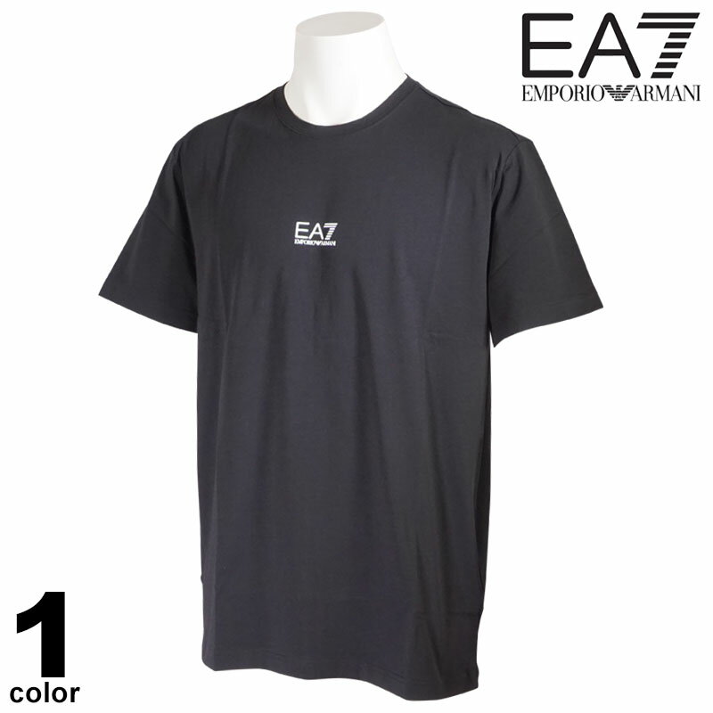 セール 30%OFF EA7 EMPORIO ARMANI エンポリオ アルマーニ 半袖 Tシャツ メンズ 春夏 シンプル クルーネック ロゴ 14-2502-52