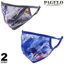 PAGELO パジェロ マスク メンズ ユニセックス 2021春夏 メッシュ 総柄 調整可能 ロゴ p0-0003-07