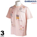 セール 30%OFF ANGELO GARBASUS アンジェロ ガルバス 半袖 カットソー メンズ 2022春夏 クルーネック プリント 接触冷感 ロゴ 21-2503-03