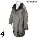 セール 30%OFF ALCOTT HILL アルコットヒル ジャンパーブルゾン メンズ 春夏 リバーシブル ビッグシルエット フード有 ロゴ 21-4901-10