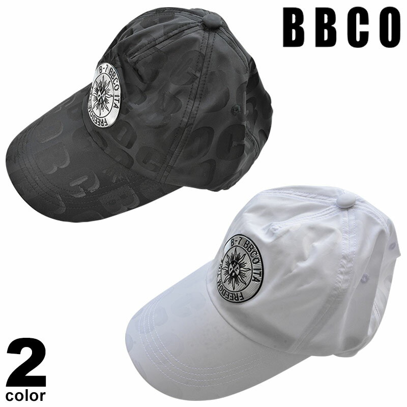 BBCO ビビコ キャップ メンズ 秋冬 ワッペン 野球帽 調整可能 ロゴ 38-0102-01