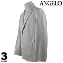 セール 30%OFF ANGELO アンジェロ レザージャケット メンズ 秋冬 羊革 テーラードジャケット 革ジャン ロゴ 35-4010-04