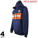 PETS ROCK ペッツロック パーカー メンズ 2023秋冬 アニマル フ―ディー ペット ロゴ a0-6509-21