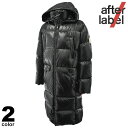 After label アフターラベル ロングダウンジャケット メンズ 秋冬 防寒 イタリア インポート 35-3108-42