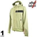 After label アフターラベル パーカー メンズ 秋冬 ジップアップ イタリア インポート 38-3103-42