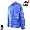 After label アフターラベル ダウンジャケット メンズ 秋冬 防寒 イタリア インポート 38-3140-42