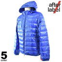 After label アフターラベル ダウンジャケット メンズ 秋冬 防寒 イタリア インポート 38-3141-42
