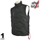 After label アフターラベル ダウンベスト メンズ 秋冬 防寒 イタリア インポート 38-3511-42
