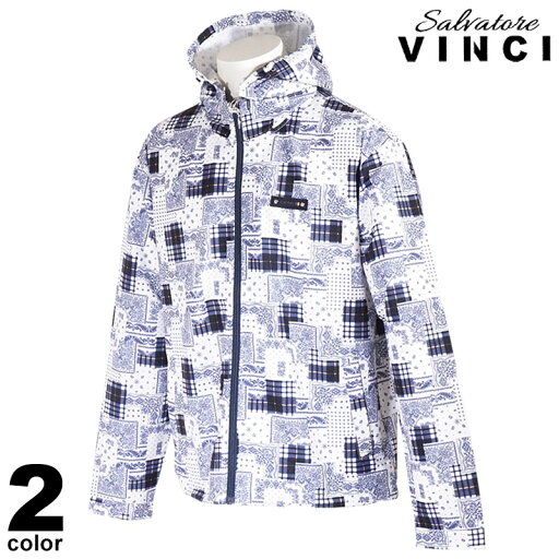 VINCI ヴィンチ 長袖 ブルゾン メンズ 春夏 フード付き パーカー パッチワーク風 ワッペン ジップアップ ロゴ 31-3104-29 VINCI ヴィンチ 長袖 ブルゾン メンズ 春夏 フード付き パーカー パッチワーク風 ワッペン ジップアップ ロゴ 31-3104-29
