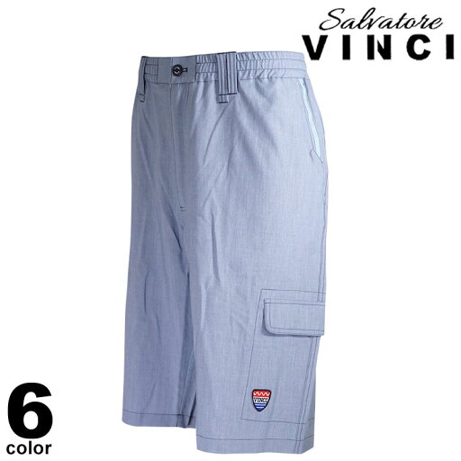 VINCI ヴィンチ ショートパンツ メンズ 春夏 短パン ワッペン ウエストゴム ロゴ 31-5500-29 VINCI ヴィンチ ショートパンツ メンズ 春夏 短パン ワッペン ウエストゴム ロゴ 31-5500-29