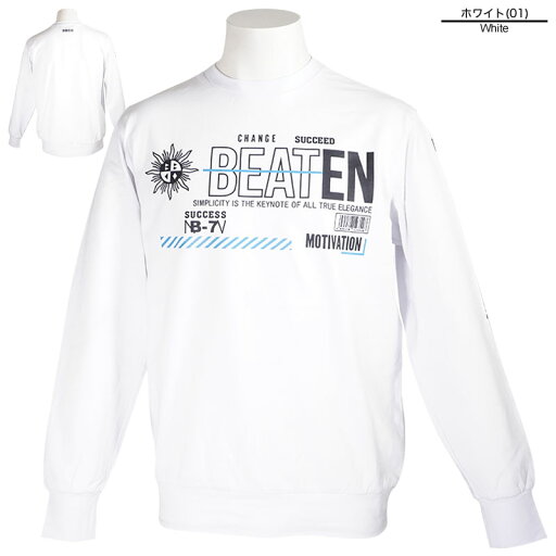 セール 30%OFF BBCO ビビコ トレーナー メンズ 春夏 プリント クルーネック パーカー カジュアル ロゴ 31-6502-01