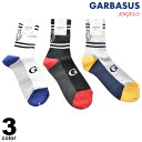 ANGELO GARBASUS アンジェロ ガルバス クルーソックス ファッション雑貨 2024秋冬 英字 綿混 靴下 ロゴ 45-0302-03