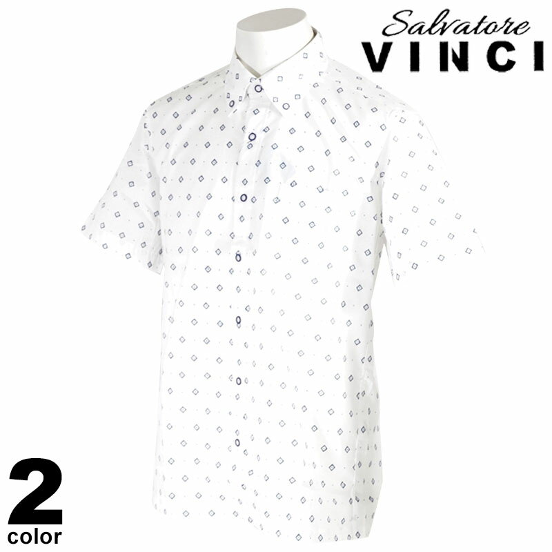 VINCIヴィンチ半袖カジュアルシ...