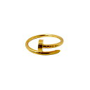 Cartier カルティエ ジュストアンクルSM リング K18 750 ゴールド アクセサリー 指輪 11698(4)