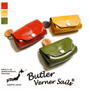 【Butler Veaner Sails】国産カウレザーギャザーポーチ/コインケース aw