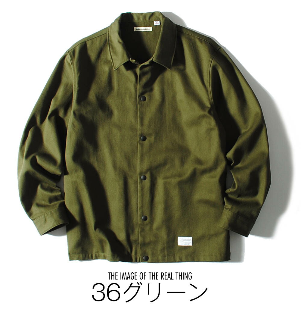 楽天市場】コーチジャケット(カラーカーキグリーン)(メンズ 楽天市場】コーチジャケット(カラーカーキグリーン)(メンズ