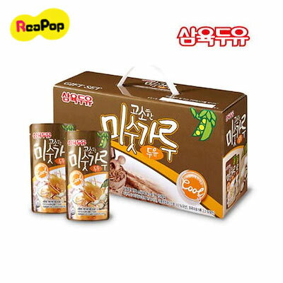 ● [サンユク]香ばしいミスカル豆乳(190ml1個) ダイエット 健康飲料 韓国飲料 韓国飲みヘルシー