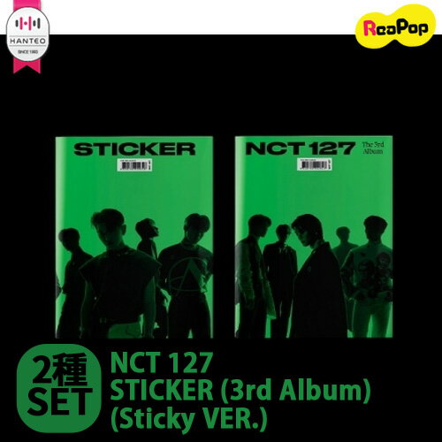 【1次予約限定価格】【初回限定ポスタ★丸めて発送】 NCT 127 - STICKER (3rd Album) (Sticky VER.) 【2種セット】【9月17日発売予定】【9月22日から順次発送予定】 NCT U NCT127 NCT DREAM WayV エヌシーティー KPOP 韓国のサムネイル