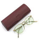 【中古】美品 OLIVER PEOPLES L.A. オリバーピープルズ サングラス OV5491U 1745 Finley 1993 フィンリー 日本製 現行 Sencha ウェリントン 煎茶カラー メガネ 眼鏡50017047