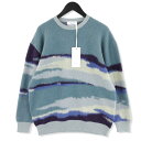 yÁzgp Graphpaper Oty[p[ Jacquard Crew Neck Knit GU233-80281 N[lbN Z[^[ BLUE FOG 1 ^Ot WK[h jbg Y20018304