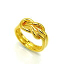 【中古】未使用 XOLO JEWELRY ショロジュエリー リング XOR011-1AG Knot Ring Large 24K ALL coating S ノット メキシコ製 9.5号 ゴールドコーティング シルバー28006930