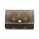 【中古】LOUIS VUITTON ルイヴィトン キーケース M62630 モノグラム ミュルティク ...