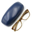 【中古】未使用 999.9 フォーナインズ メガネフレーム AP-02 ウェリントン 日本製 2013.6月 640 イエローブラウンクラウド 眼鏡 サングラス アドバンスドプラスチック メガネ65005632