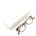 【中古】未使用 EYEVAN アイヴァン メガネフレーム Lydia リディア ボストン オーバル 日本製 RGR ローズグレー メガネ 眼鏡 サングラス50017493