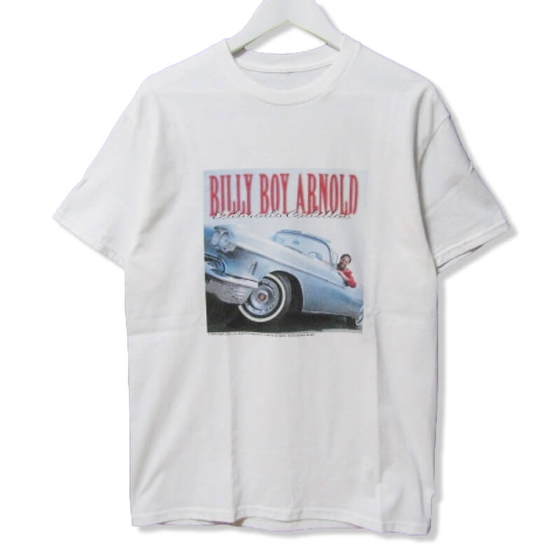 Bluescentric ブルーセントリック 半袖Tシャツ BILLY BOY VINTAGE プリント ビリーボーイコットン ホワイト 白 M メンズ27105460