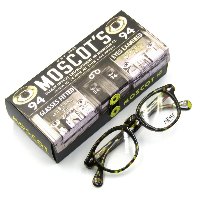 【中古】未使用 MOSCOT モスコット メガネフレーム LEMTOSH 46サイズ レムトッシュ ボスリントン 中国製 TORTOISE ボストン/ウェリントン メガネ 眼鏡 サングラス50017552