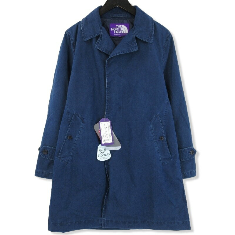 【最大5 OFFクーポン配布中】【中古】THE NORTH FACE PURPLE LABEL ノースフェイス ステンカラーコート NY2957N Soutien Collar Coat プリマロフト インディゴ S パープルレーベル MOUNTAIN FIELD Insulated メンズ71009033