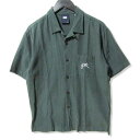 yÁzKITH LX LvJ[Vc KH3754 20SS Summer Camp Collar Shirt h? O[ S Y27105536