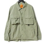 【中古】JUGEM ジュゲム #10 UTILITY ACCESS BLOUSON 2B3-1-003-0013 ナイロン ストレッチ カーキ L メンズ27105664