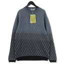 yÁzgp Yohji Yamamoto EW}g JQ PTN SOAK DYED PROCESS ROUND NECK LONG SLEEVE HZ-K19-987-1-03 DAK GRAY 3 WK[h Of[V jbg Z[^[ Y20018530