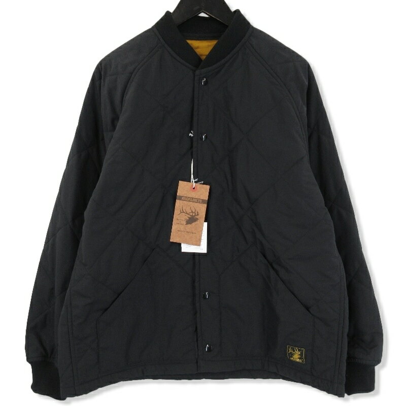 yÁzgp ANDFAMILYS Aht@~[ LeBOWPbg JK-2312758 QUILTING LIGHT JACKET o[Vu  BK/GD M iC Y71009253