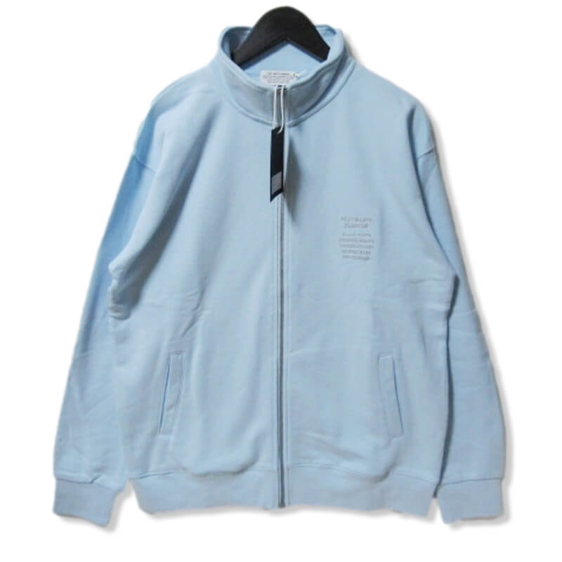 【最大10%OFFクーポン配布中】【中古】未使用 POET MEETS DUBWISE ポエットミーツダブワイズ ジャージ PMDZJ-0434 PMD Embroidery Zip Jersey ブルー XL タグ付き ジャケット メンズ27105946