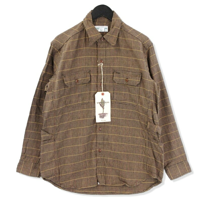 yő5%OFFN[|zzzyÁzgp SASSAFRAS TTtX K[fi[Vc SF-211858 Gardener Shirt `FbNVc uE M ^Ot Y20018576