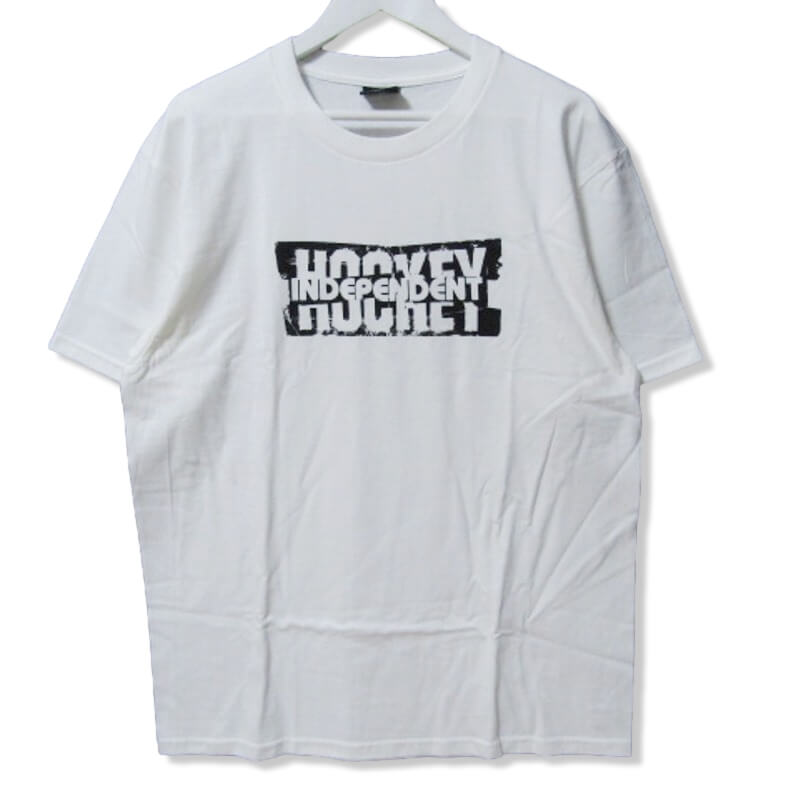 未使用 HOCKEY × INDEPENDENT ホッキー 半袖Tシャツ 24S-HC10 Decal Tee インディペンデント デカールプリント ホワイト L ホッケー メンズ27105986